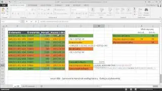 excel-095 - Sumowanie według kolorów formatowania warunkowego