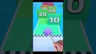 Level Up Numbers - Reach the Biggest Number (Micro Gameplay) #shorts