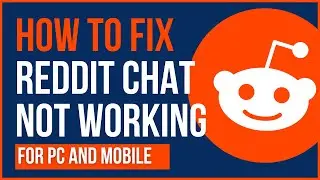 HOW TO FIX REDDIT CHAT NOT WORKING 2024 | Fix Reddit No Chat Option