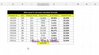 Why Excel Is Not Auto Calculating Formula? Fix It Now!