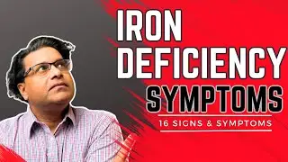 Iron deficiency symptoms: 16 signs and symptoms