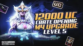 12000 UC Moonlight Throne Crate Opening😱 | Upgrading M416 Glacier❤️ | First Crate Opening