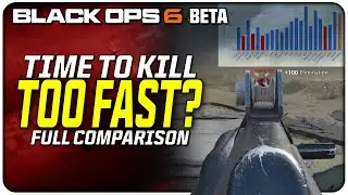 Is the Time to Kill TOO FAST in Black Ops 6? | (BETA TTK Values & Comparison)