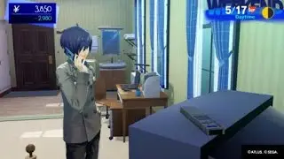 Persona 3 Reload: Tanaka's Amazing Commodities Ordering in Sunday TV program show - Gameplay
