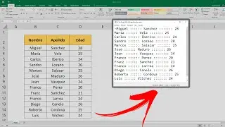 Exportar de Excel a Bloc de Notas .TXT (Convertir rango de datos a .TXT)