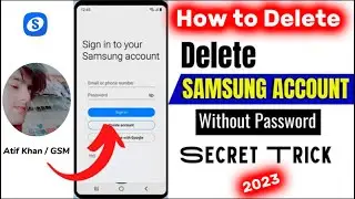 How to Remove ( SAMSUNG ACCOUNT ) Without Password || NO Email Verification | Without PC 2023💯✅