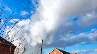 27/11/2023.Снег, дождь, солнце и радуга. Удивительная погода после мегашторма в Краснодарском крае.