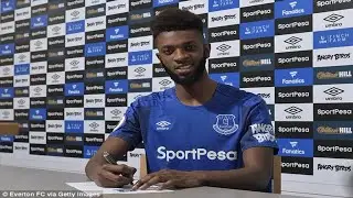 Everton youngster Beni Baningime signs new four-year deal keeping him at the club until 2022