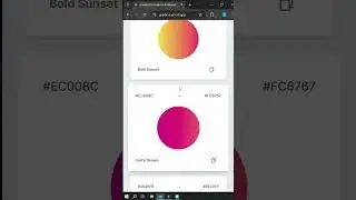 Полезный ресурс с подборкой линейных-градиентов || Useful Resources #shorts #short #coding #useful