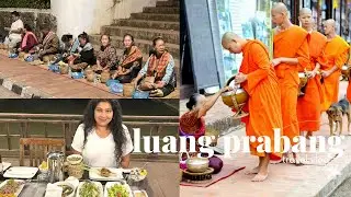 Alms Giving Ceremony In Luang Prabang, Laos 🇱🇦 / Nishi V