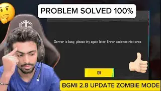 🔴 How To Fix BGMI Error Code: Restrict Area Update 2.8 😨 Bluestacks & Msi Emulator 😯