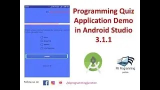 Android Quiz App in Android Studio 3.1.1