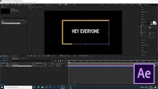 How to Create Border Reveal Effect in After Effects