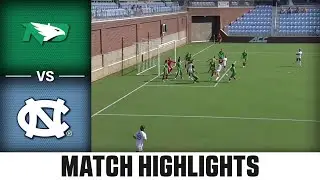 North Dakota vs. North Carolina Match Highlights | 2024 ACC Women's Soccer