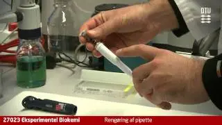 Video 04: Rengøring af pipette