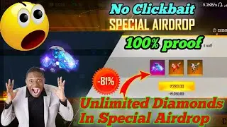 I got Special airdrop of Unlimited Diamonds in 280 rupees 😱 | 100% true 😲 #BG4U #SpecialAirdrop