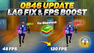 Bluestacks Free Fire Lag fix | Get 200+ FPS  After Update | Bluestack 5 Lag fix After OB46 Update