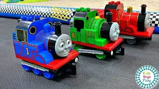 Intense Duplo Thomas & Friends Treadmill Races