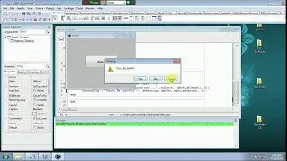 Message Dialog using Lazarus IDE