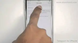 Telegram iOS App - How To Add A Username