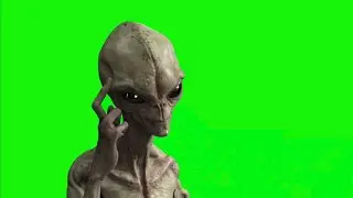 Green Screen if aliens had TikTok video effects