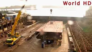How cruise ships are built. Cruise ship assembly process. Mega construction.