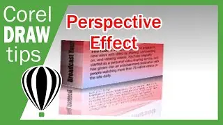 Using perspective effect in CorelDraw