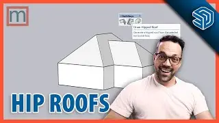 Creating Hip Roofs in SketchUp FAST with SketchPlus