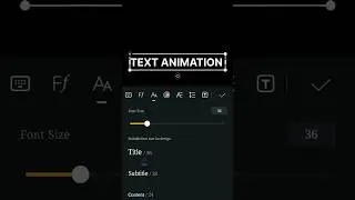 Text Animation - Vn Video Editor Mini Tutorial Part 7
