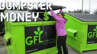 LOOK WHAT WE FOUND DUMPSTER DIVING ON EASTER !!