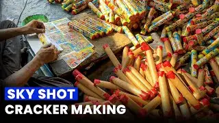 Making Process of Skyshot Fire Crackers | Skyshot Firework Manufacturing | Firecrackers Factory