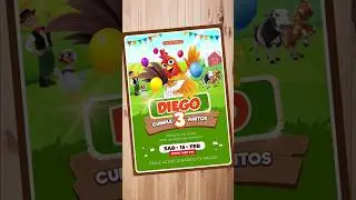 Invitacion digital del gallo bartolito