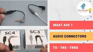 What is a TS or TRS or TRRS Audio connector ?