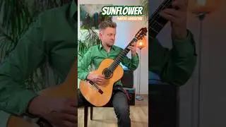 SUNFLOWER for guitar solo - the new piece by Dimitri Lavrentiev. #guitar #music #dimitrilavrentiev