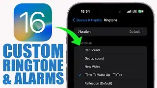 Set VIDEO as a Ringtone or Alarm Sound on iPhone !