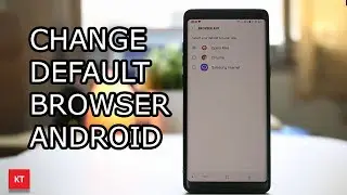 How to change the default browser on android