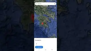 Каламата на карте