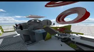 Проект привода обертання ротора вагоноперекидача ВБП-80М з використанням VR технологій