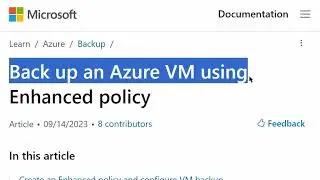 90. MS Azure Administrator Associate AZ 104 - Recovery services, Replication, Backup policy