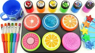 SatisSatisfying Video | How To Make 6 Rainbow Lollipop Candy From Yummy Slime Fruit