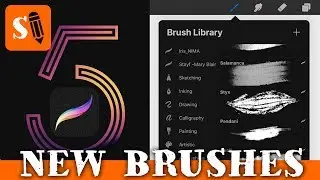 Procreate 5 Beta - New Brushes!