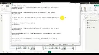 Time Intelligence Functions in power bi dax