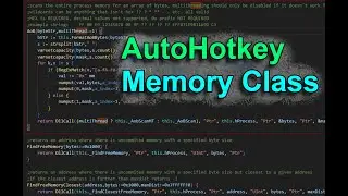 AutoHotkey Memory Class