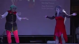 Групповое дефиле-Isa, Ginger raven-The Owl house-Ида Клаторн, Рейн Уисперс