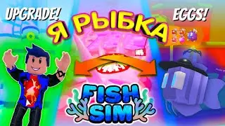 ШОК!! КАК СО СТАРТА СТАТЬ ТОП В Fish Sim 🐟 РОБЛОКС ROBLOX