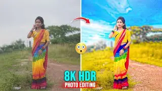 8K HDR Photo Editing in Photoshop - High Glow Photo Editing in Photoshop