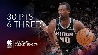 Harrison Barnes 30 pts 6 threes vs Magic 22/23 season