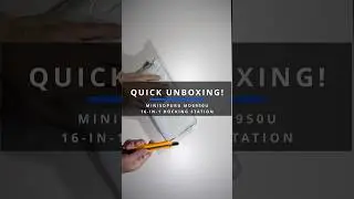 Minisopuru MD6950U 16-in-1 Docking station : Quick Unboxing