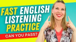 How To Speak Fast And Understand Natives In ONLY 30 MINUTES! | Practice English Listening