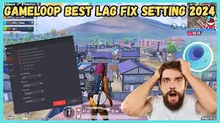 Gameloop Best Lag Fix Setting | How To Fix Gameloop Lag In Close Range Fight pubg | Best Setting |